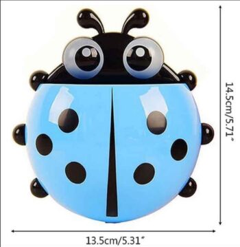 Ladybug Toothbrush Holder – Cute, Hygienic & Kid-Friendly 🐞