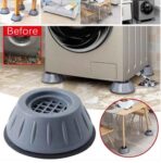Anti Vibration Pads for Washing Machine (Set of 4) | Shock & Noise Reduction Rubber Pads | Anti-Slip Washer & Dryer Stand