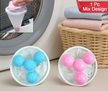 🧺 Laundry Ball Floating Pet Hair Catcher | Reusable Lint Mesh Filter Bag (1 Pc)