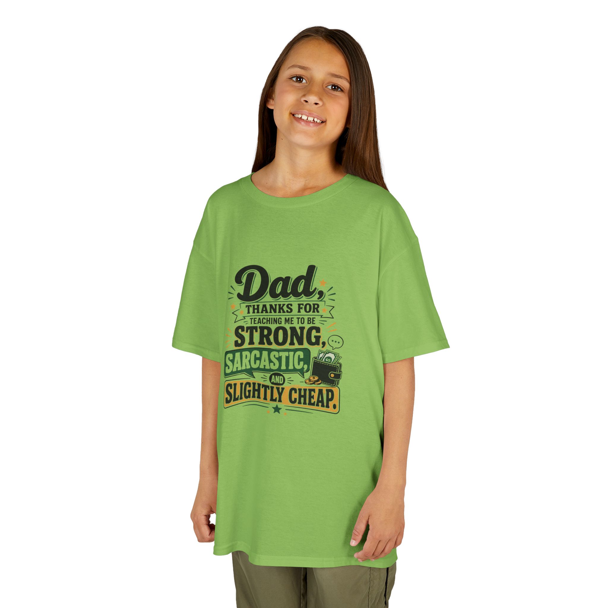 Person 1 Front, Lime happy father day tshirt